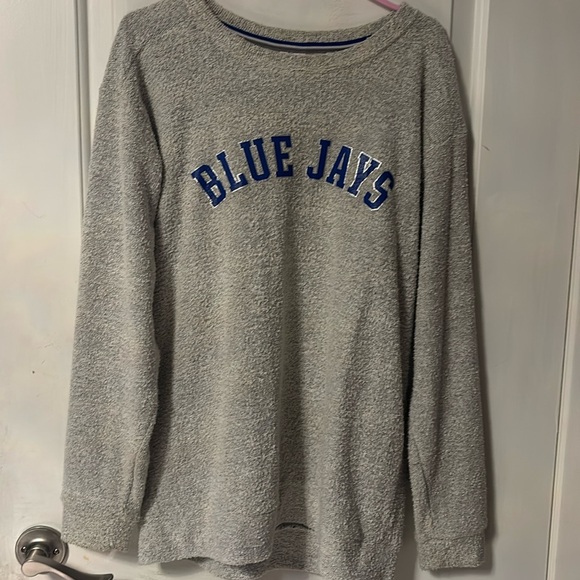 Victoria’s Secret Pink x 5th Ocean Blue Jays Crewneck Sweatshirt - Picture 2 of 7